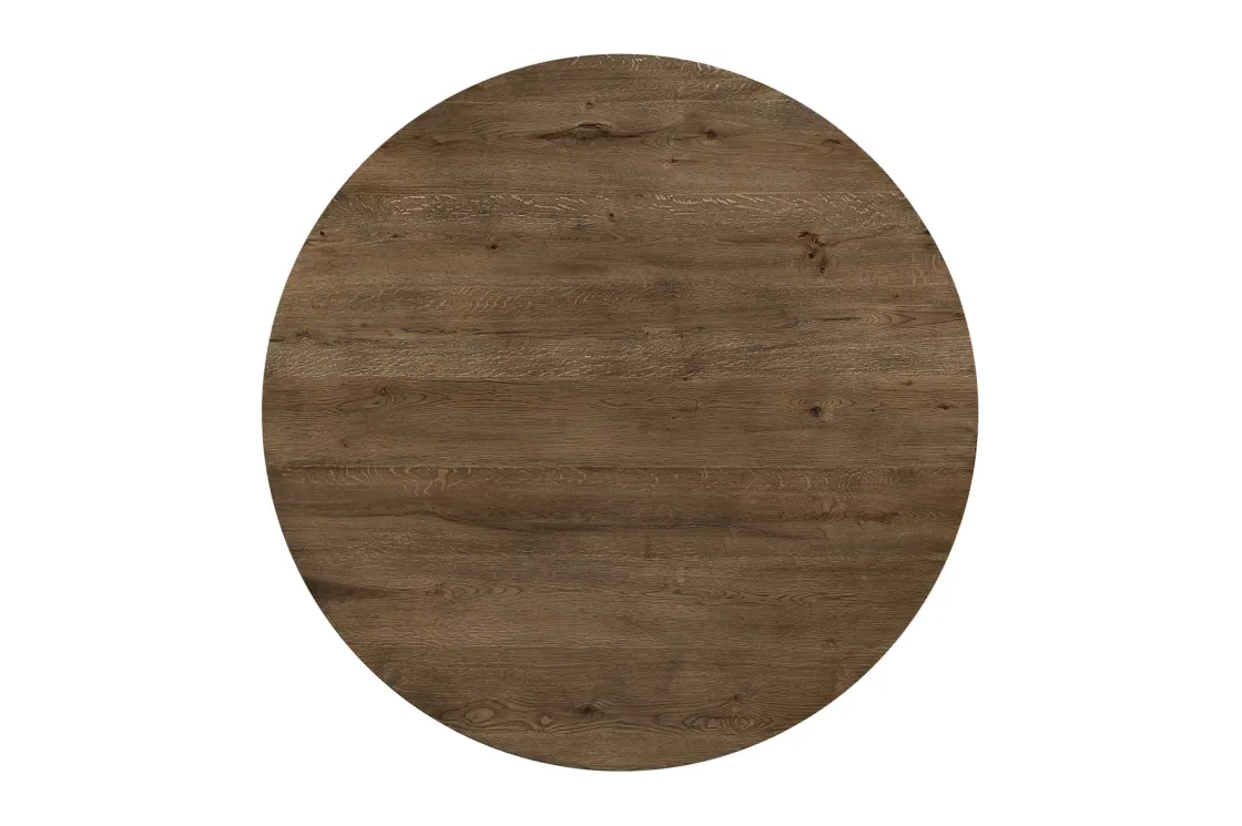 Mor Furniture Oaklyn Round Dining Table In Brown