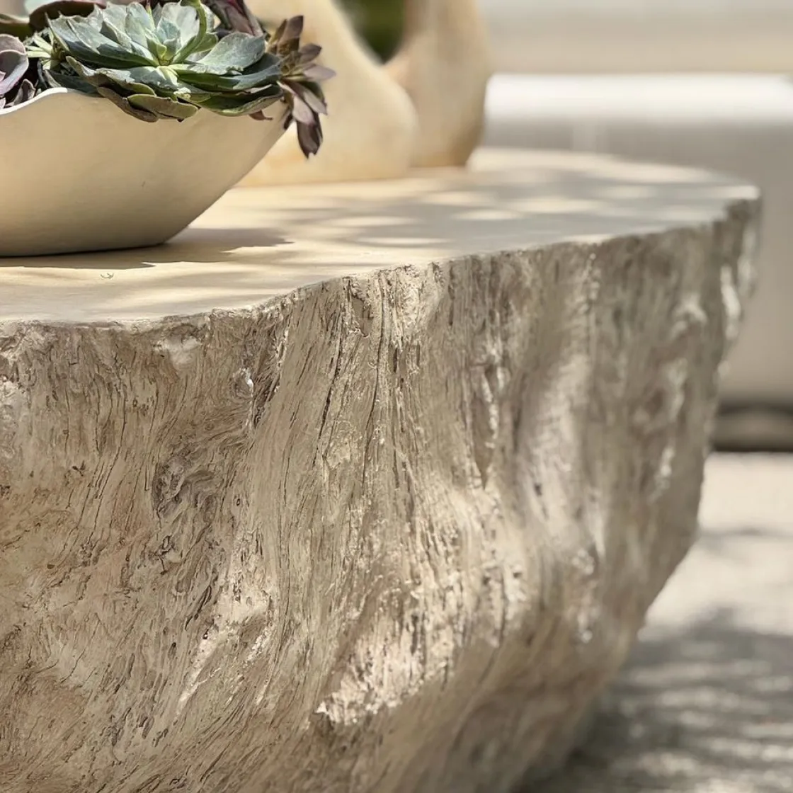 Mor Furniture Oakmont Outdoor Coffee Table In White
