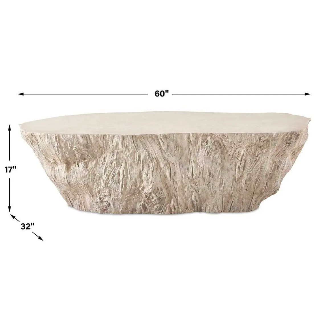 Mor Furniture Oakmont Outdoor Coffee Table In White