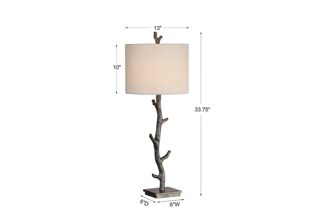 Mor Furniture Oatwood Table Lamp In Bronze