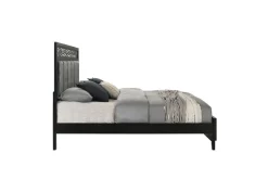 Mor Furniture Obsidian Panel Bed In , Queen