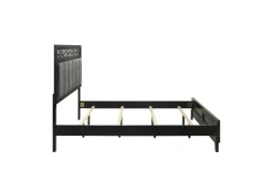 Mor Furniture Obsidian Panel Bed In , Queen