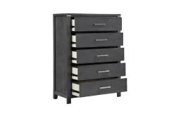 Mor Furniture Odessa Chest In Charcoal Gray