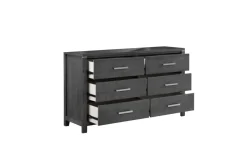 Mor Furniture Odessa Dresser In Charcoal Gray