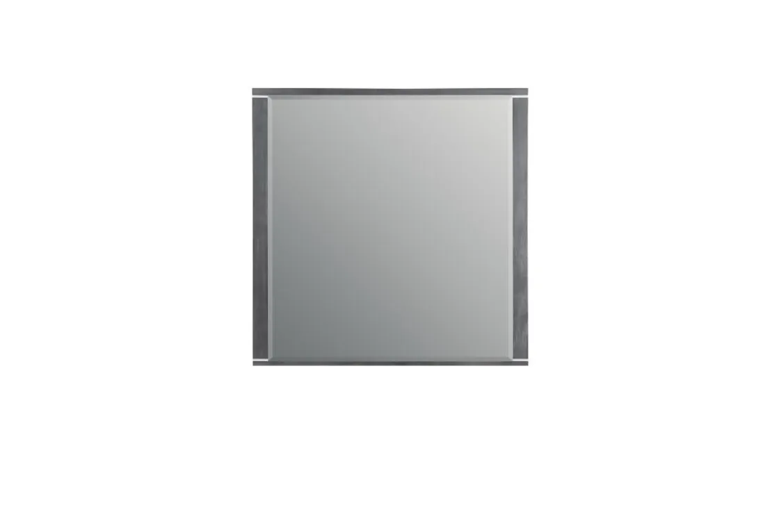 Mor Furniture Odessa Mirror In Charcoal Gray