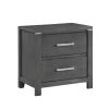 Mor Furniture Odessa Nightstand In Charcoal Gray