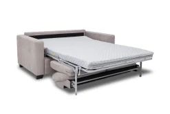 Mor Furniture Oliver Full Sleeper Sofa W/ Mattress In Mistral Rabbit