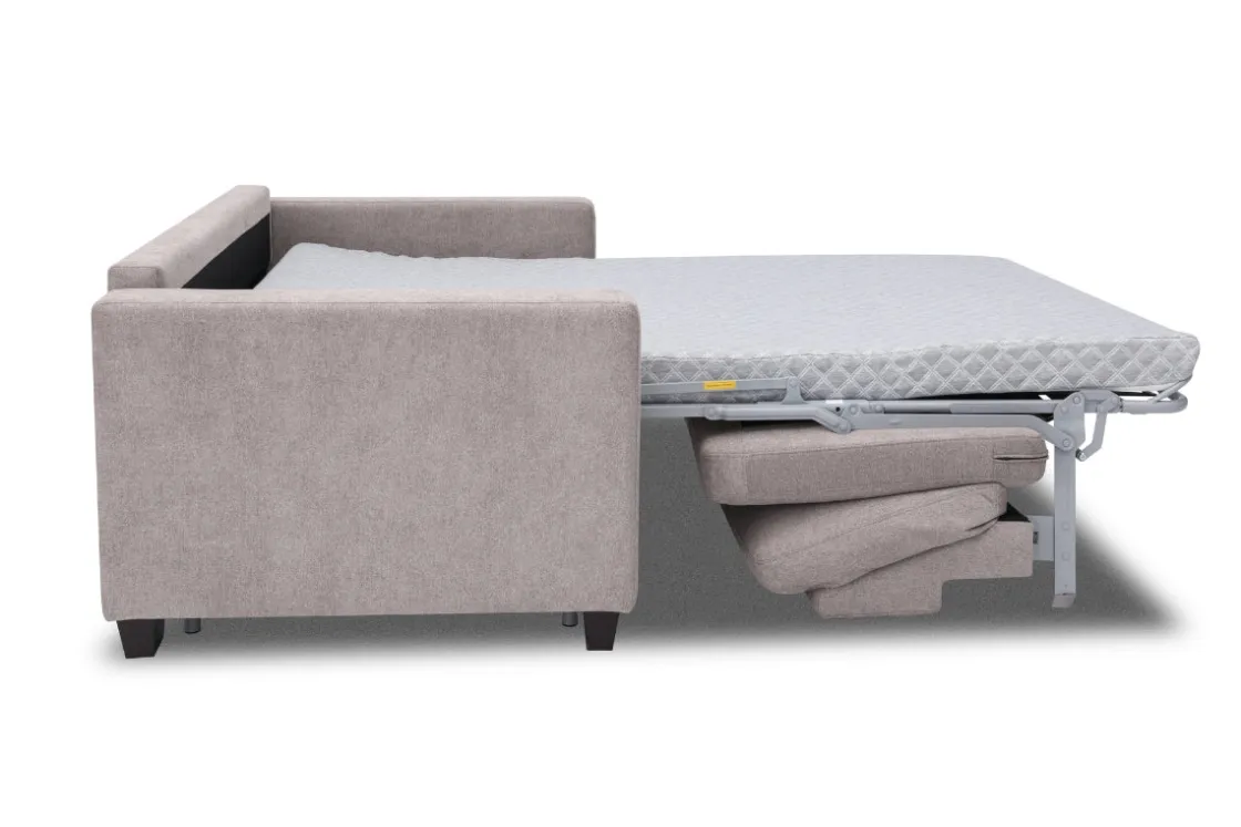 Mor Furniture Oliver Full Sleeper Sofa W/ Mattress In Mistral Rabbit