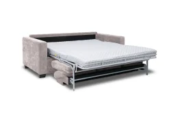 Mor Furniture Oliver Queen Sleeper Sofa W/ Mattress In Mistral Rabbit