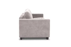 Mor Furniture Oliver Queen Sleeper Sofa W/ Mattress In Mistral Rabbit