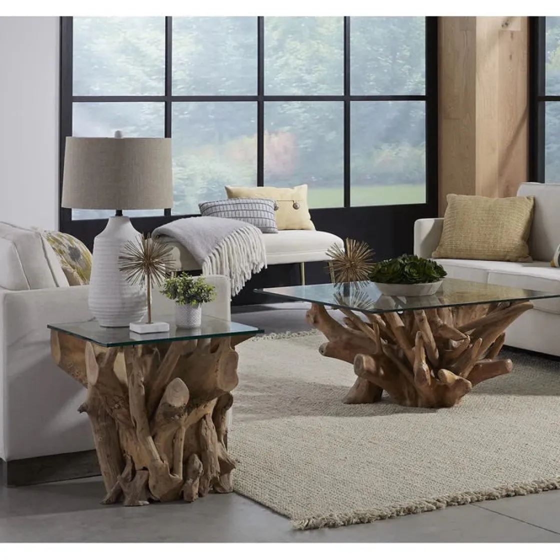 Mor Furniture One End Table In Warm Teak