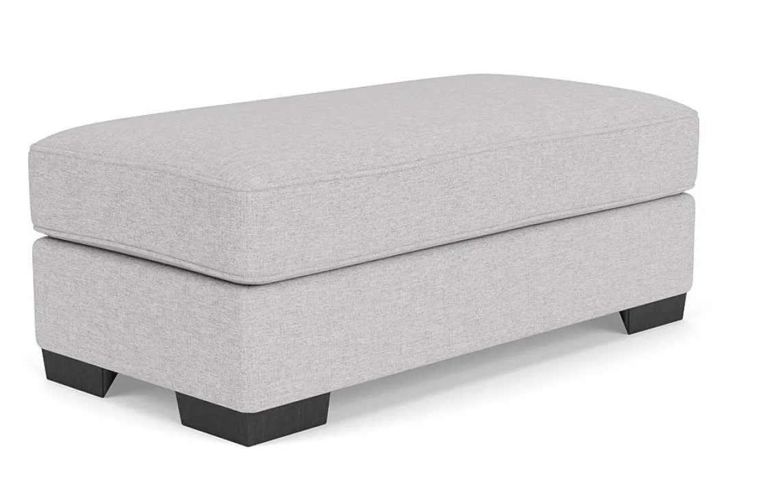 Mor Furniture Oracle Crypton Performance Ottoman - Custom Order