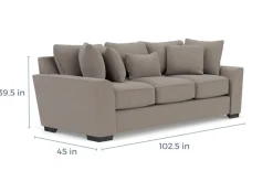 Mor Furniture Oracle Large Sofa - Custom Order
