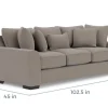 Mor Furniture Oracle Queen Sleeper Sofa - Custom Order