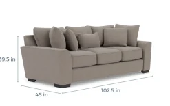 Mor Furniture Oracle Queen Sleeper Sofa - Custom Order