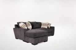 Mor Furniture Oracle Reversible Sofa Chaise In Envy Bark