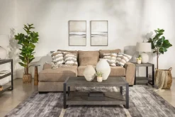 Mor Furniture Oracle Reversible Sofa Chaise In Envy Bark