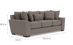 Mor Furniture Oracle Sofa & Loveseat In , Down