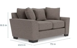 Mor Furniture Oracle Sofa & Loveseat In , Down