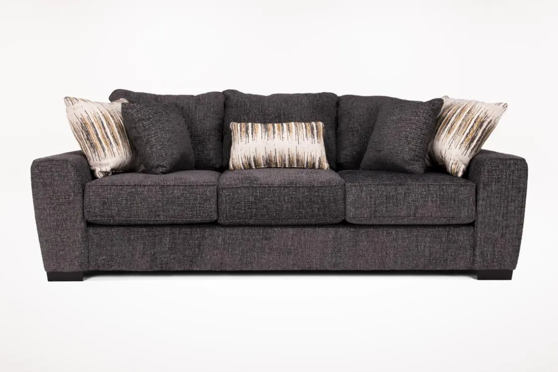 Mor Furniture Oracle Sofa In Envy Ebony