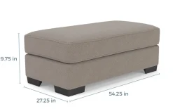 Mor Furniture Oracle Storage Ottoman - Custom Order