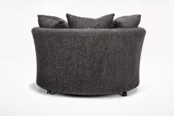 Mor Furniture Oracle Swivel Chair In Envy Bark