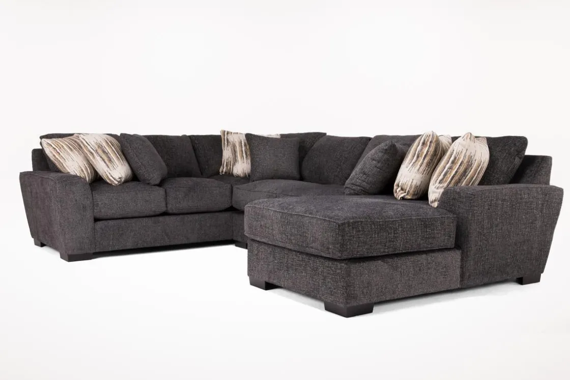 Mor Furniture Oracle Tux Loveseat Chaise Sectional In , Left Facing, Down