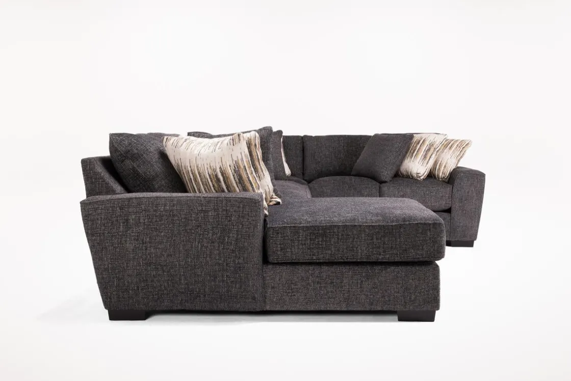 Mor Furniture Oracle Tux Loveseat Chaise Sectional In , Left Facing, Down