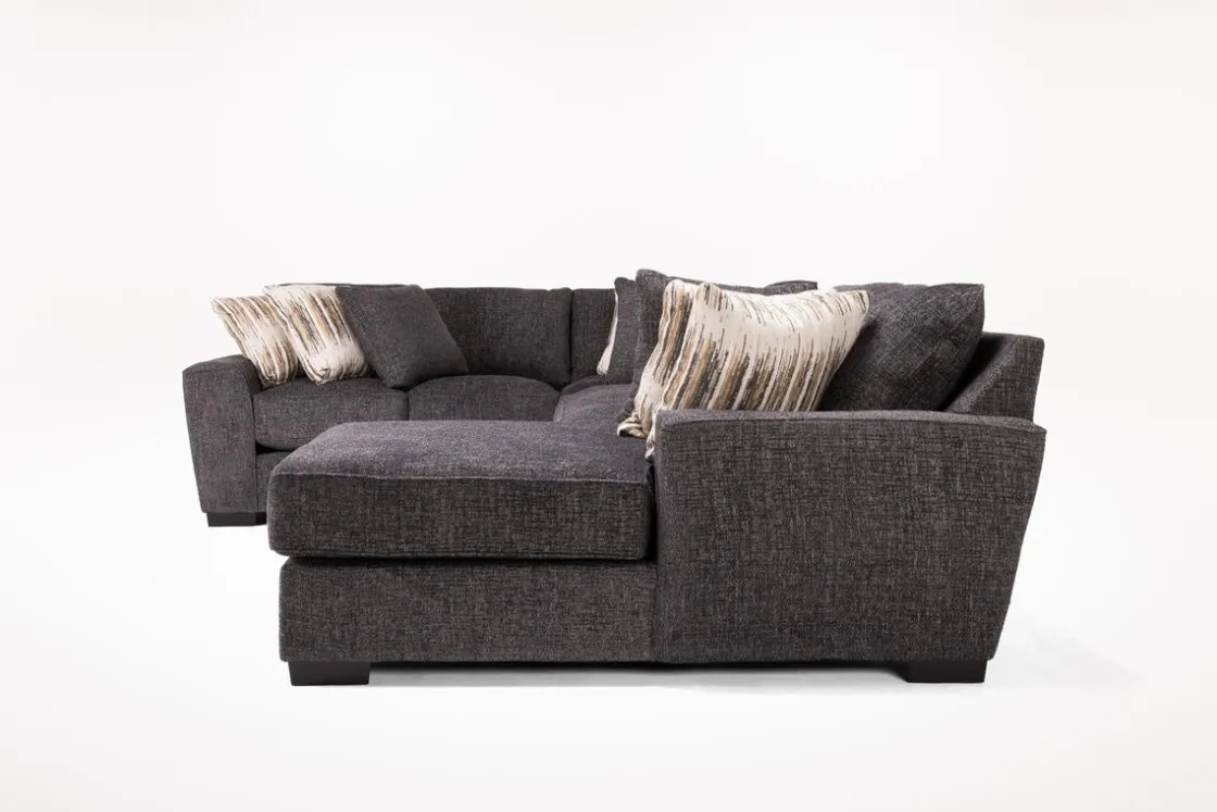 Mor Furniture Oracle Tux Loveseat Chaise Sectional In , Left Facing, Down