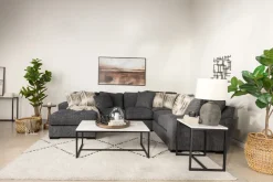 Mor Furniture Oracle Tux Loveseat Chaise Sectional In , Left Facing, Down