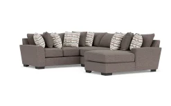 Mor Furniture Oracle Tux Loveseat Chaise Sectional In , Left Facing, Down