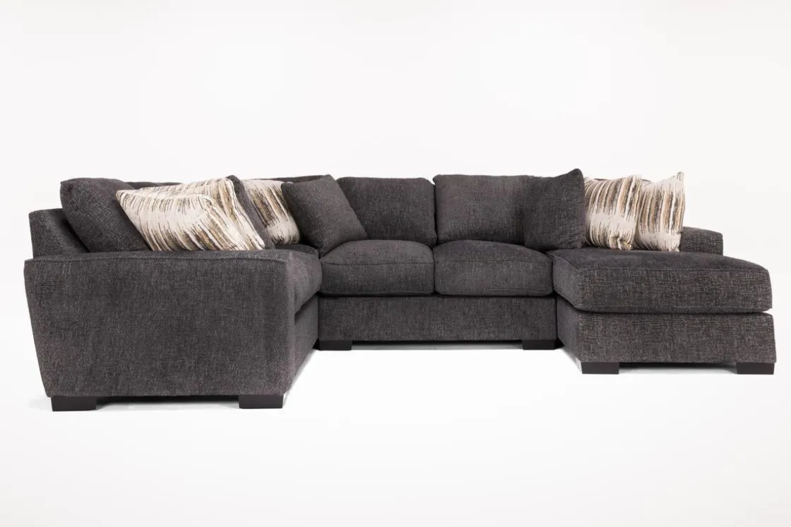 Mor Furniture Oracle Tux Loveseat Chaise Sectional In , Left Facing, Down