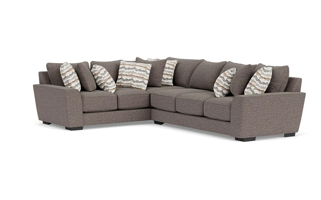 Mor Furniture Oracle Tux Sofa Sectional In , Left Facing, Down