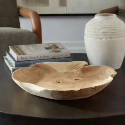 Mor Furniture Organic Embrace Bowl In Brown
