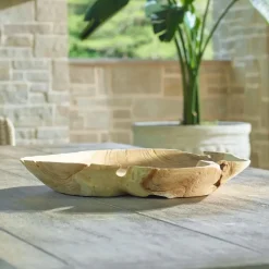 Mor Furniture Organic Embrace Bowl In Brown