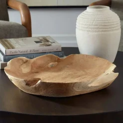 Mor Furniture Organic Embrace Bowl In Brown