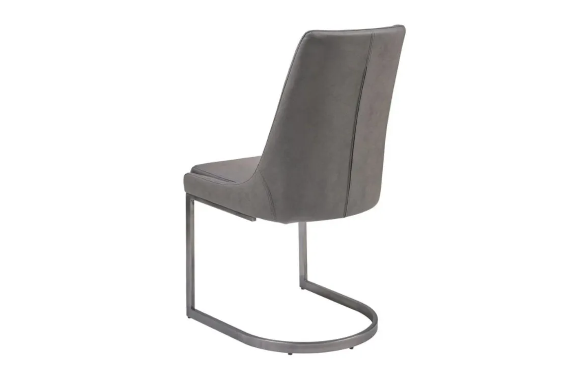 Mor Furniture Oxford Arm Chair In Basalt Gray, Set Of 2