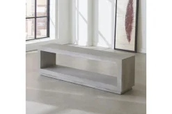 Mor Furniture Oxford Dining Bench In Basalt Gray