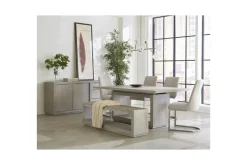 Mor Furniture Oxford Dining Bench In Basalt Gray