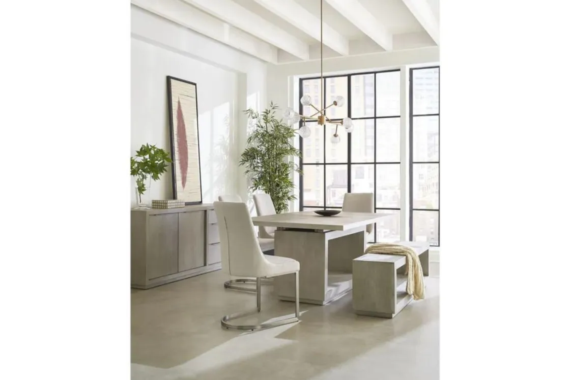 Mor Furniture Oxford Dining Bench In Basalt Gray