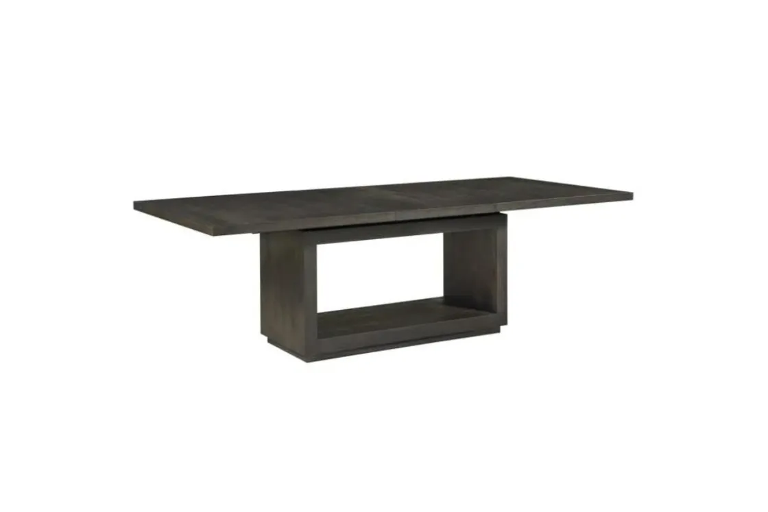 Mor Furniture Oxford Dining Table In Basalt Gray