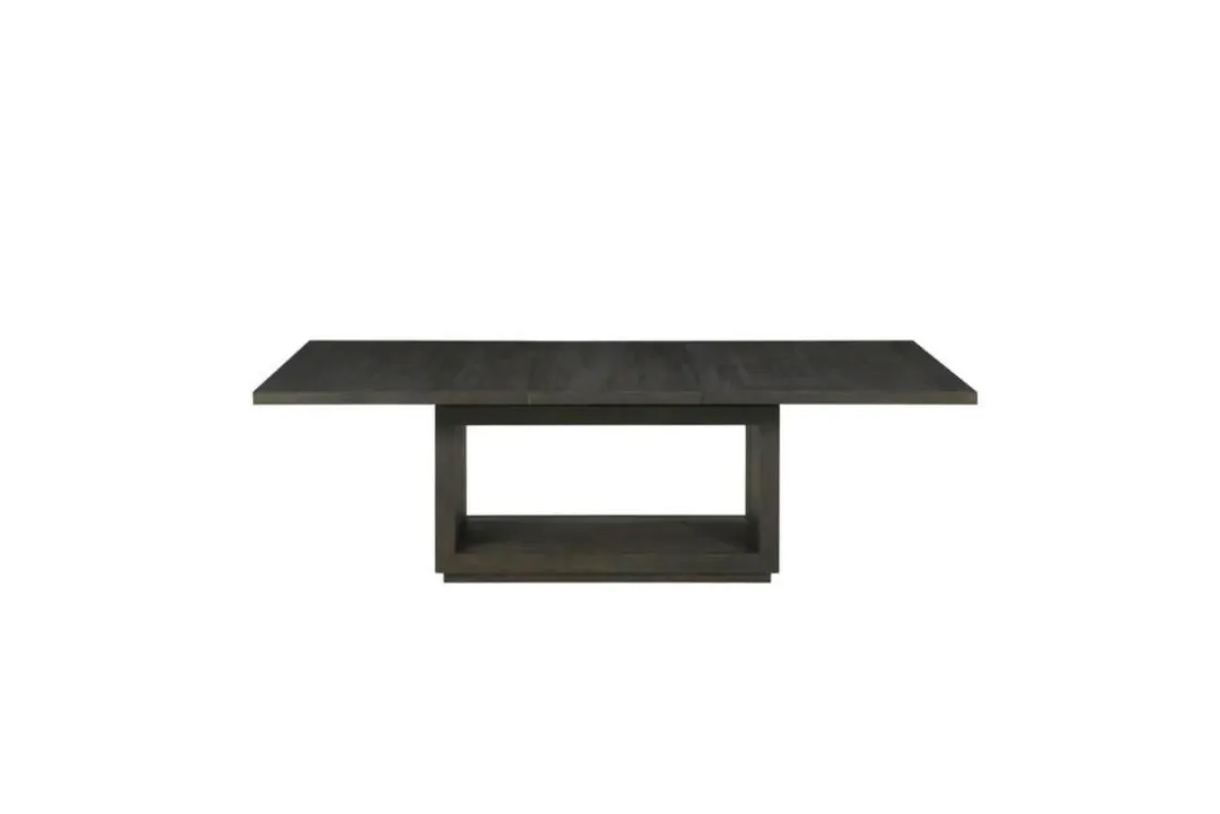 Mor Furniture Oxford Dining Table In Basalt Gray