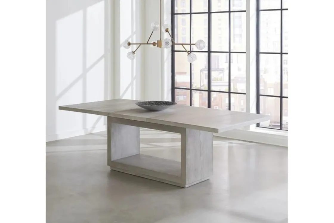 Mor Furniture Oxford Dining Table In Basalt Gray