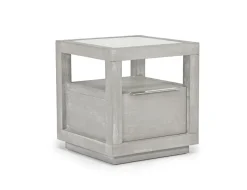 Mor Furniture Oxford End Table In Mineral