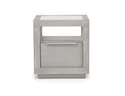 Mor Furniture Oxford End Table In Mineral
