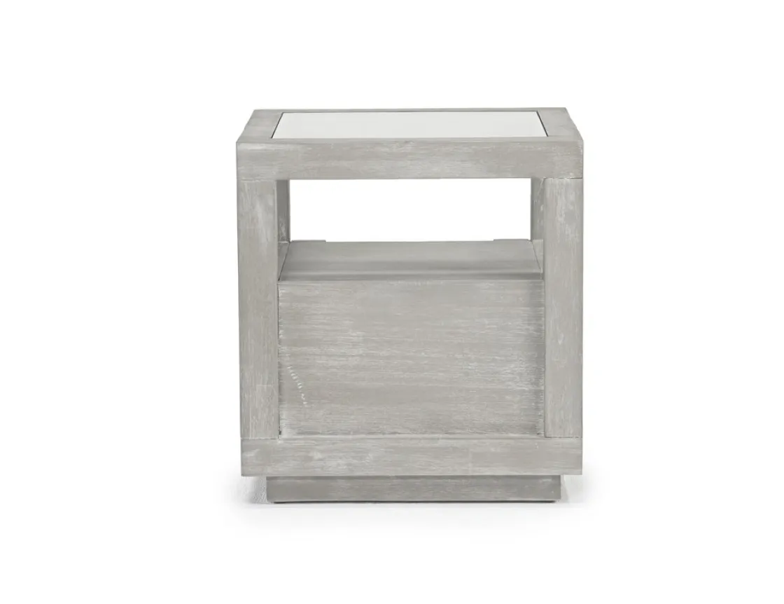 Mor Furniture Oxford End Table In Mineral