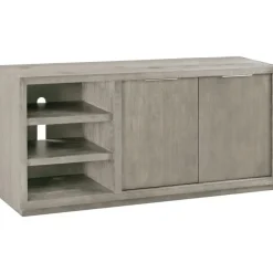 Mor Furniture Oxford Media Console In Mineral, 74 Inch