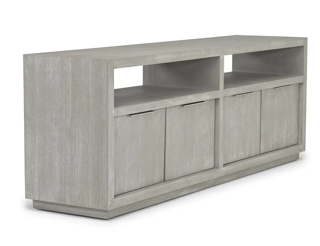 Mor Furniture Oxford Media Console In Mineral, 74 Inch