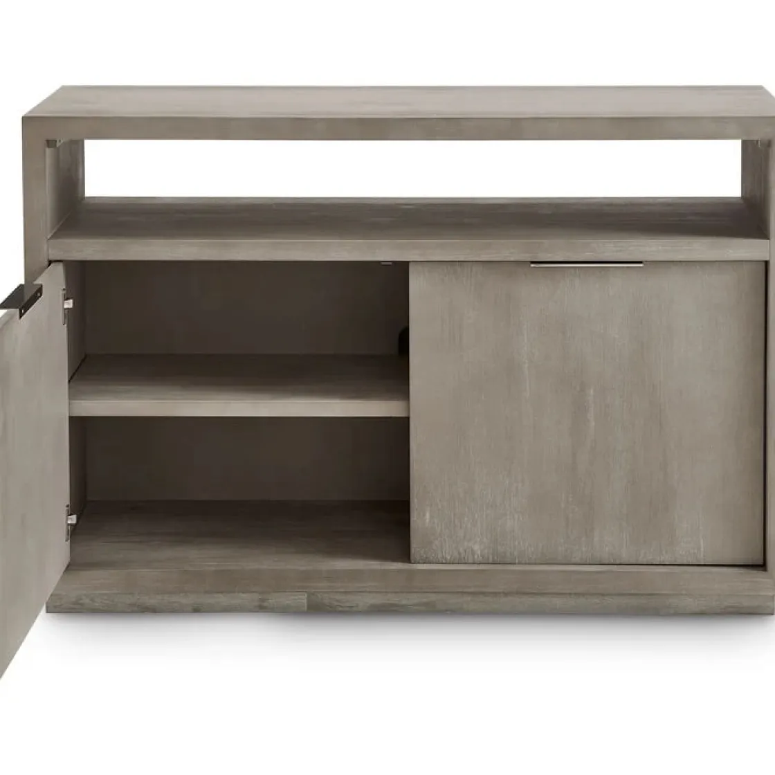 Mor Furniture Oxford Media Console In Mineral, 74 Inch