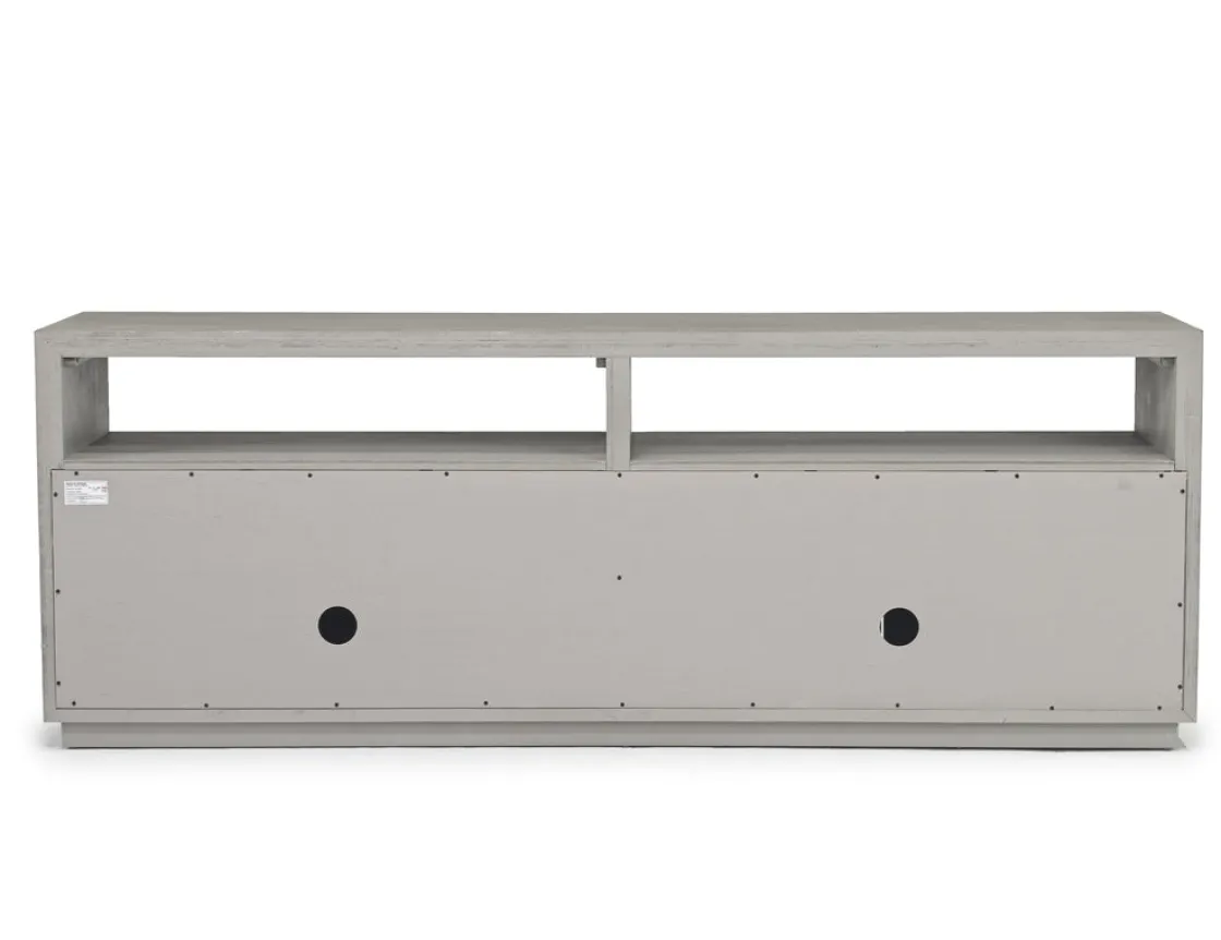 Mor Furniture Oxford Media Console In Mineral, 74 Inch